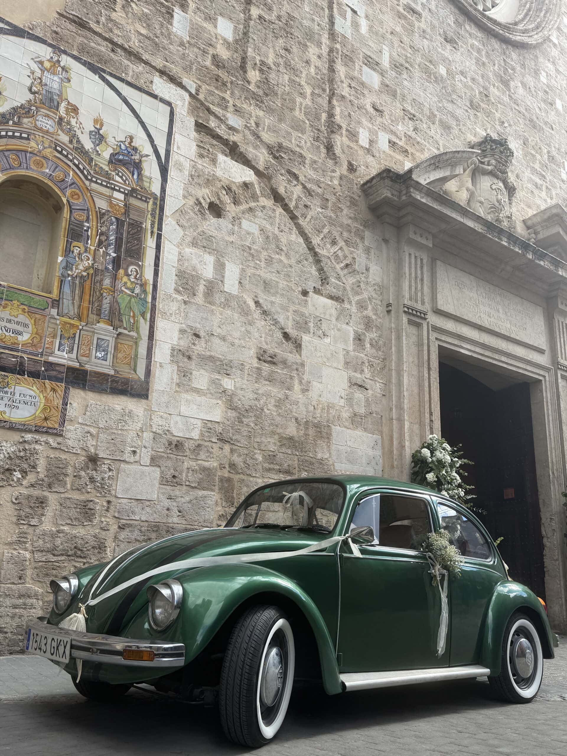 coche clasico boda valencia escarabajo santa catalina